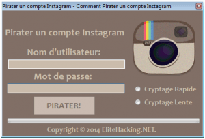 Pirater un compte Instagram